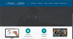 Desktop Screenshot of personalcfosolutions.com